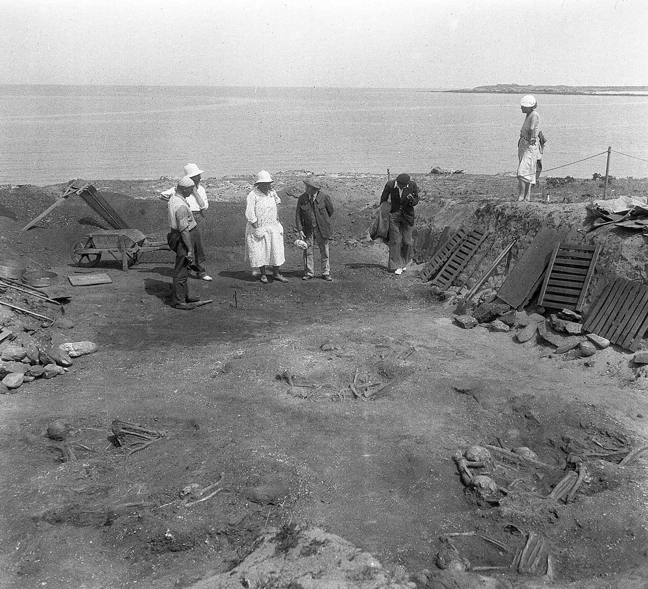 Péquart fouilles 1933 014