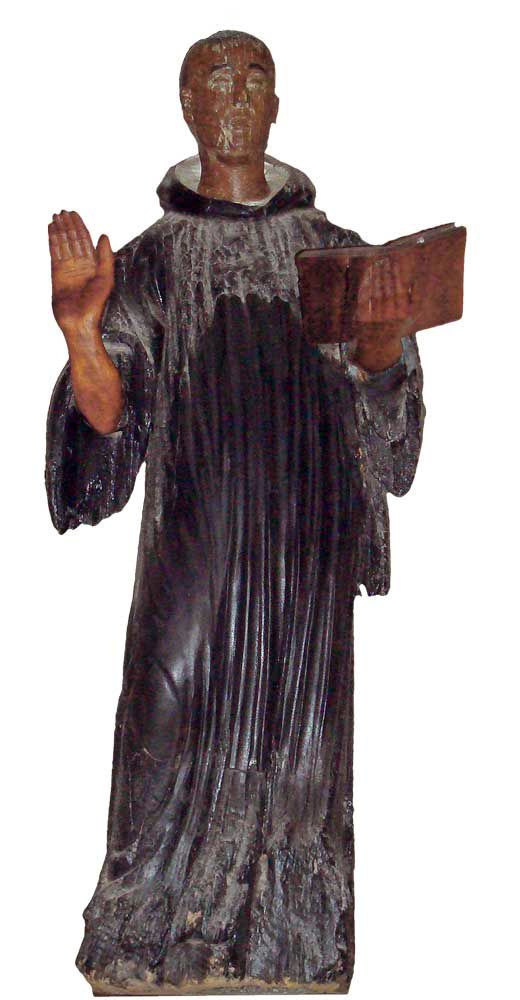 Statue de Saint-Gildas de Rhuys - église d'Hoedic